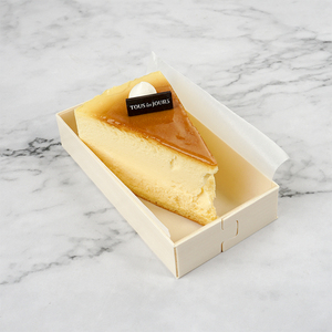 高档三角慕斯切块蛋糕盒子 木质包装盒 千层切块打包盒6寸8寸木盒