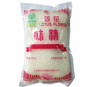 莲花经典无盐味精400g 调味料 绿色食品 纯粮酿造