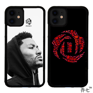 nba公牛罗斯手机壳适用xsmax苹果13pro防摔7/12软8plus男xr华为11