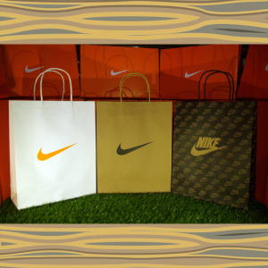 nk04 05 06 休闲 耐克 nike 360 牛皮纸袋子 手提袋 服装袋