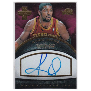 nba球星卡 panini13-14innovation 凯里欧文签字卡 卡签2/10同背
