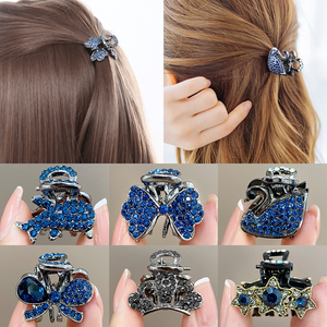 小夹子夹头发水钻