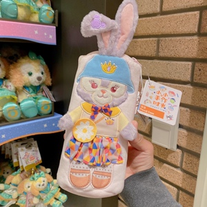 上海迪士尼国内代购手作系列星黛露卡通毛绒笔袋文具铅笔袋