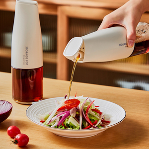 醋瓶家用厨房调料瓶酱油醋专用瓶醋壶调料壶调味瓶玻璃套装【q】