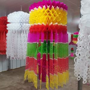 上坟灯笼祭祀用品清明节挂清挂纸祭奠吊纸祭祖花吊子墓地扫墓坟飘