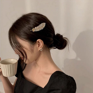 头发夹子两边侧发侧面夹发夹侧边高级感日韩头卡掐子精致发卡高端