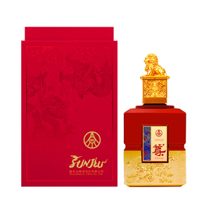 五粮液总厂尊酒龙印52度浓香型白酒500ml礼盒装送礼喜宴纯粮酒