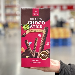 costco代购跳跳糖巧克力棒540g韩国进口代可可脂夹心饼干休闲零食