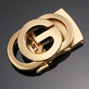 皮带扣头精品不锈钢男士皮带头3.5cm自动卡槽腰带扣头裤带卡子