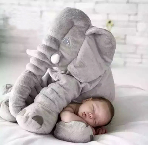 大象安抚抱枕头毛绒玩具公仔婴儿玩偶宝宝睡觉陪睡布娃娃生日礼物
