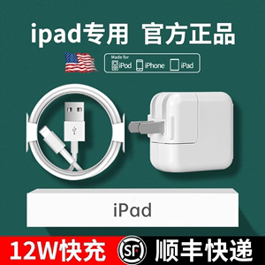 【次日达】【官方正品】ipad充电器头mini5/Air/2/3/4/6/8适用苹果9平板typec10数据线ipadpro充电线12w快充