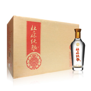 杜康纯粮浓香型52度500ml*6整箱装高度白酒酒水陈年老酒婚庆酒