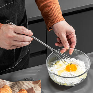 304不锈钢迷你小打蛋器手动搅拌神器小型的搅鸡蛋棒手持家用蛋抽