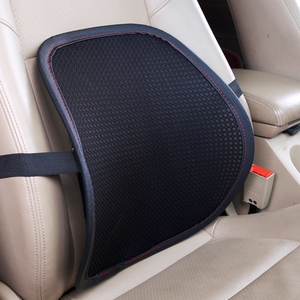 汽车腰靠垫透气护腰按摩腰垫办公室座椅腰枕靠枕四季冰丝通风靠背
