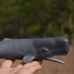 德国思乐海洋动物模型抹香鲸 鲸鱼蓝鲸玩具14764摆件