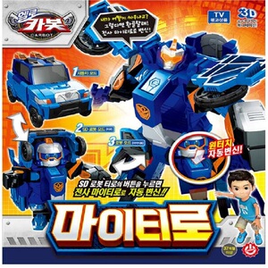 00zhiyunmami63淘宝韩国直邮hello carbot 咖宝车神新款老鹰变形