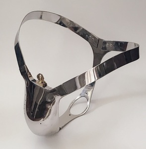 00k306淘宝男用金属贞操锁cb6000s贞洁锁超小号锅盖头鸟笼主奴调教