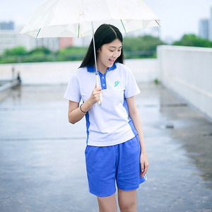 深圳市统一校服中学生夏季短袖套装初中生秋装长袖裤子高中冬外套