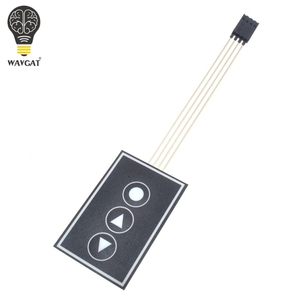 【WAVGAT】薄膜开关 1*3键薄膜按键/PVC PET控制面板开关/DIY