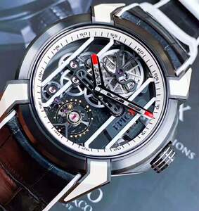 jacob&co捷克豹男士自动机械表,epicx系列ex100.21.wr.wb.