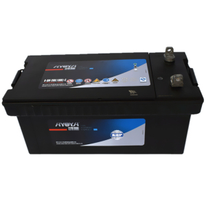 鸿雁蓄电池12v200免维护6-qw-200太阳能发电机组船用电动叉车启动