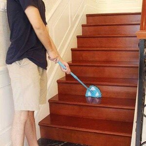 楼梯擦厨房瓷砖墙神器餐厅去油除垢平地拖把头平拖实用可旋转板擦