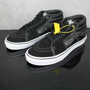 万斯中帮男鞋黑色