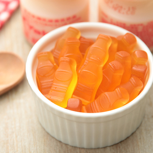 韩国进口乐天乳酸菌味凝胶软糖50g袋装网红lotte酸奶味儿童橡皮糖