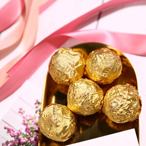 金色星星巧克力