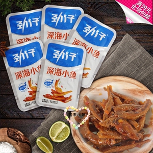 劲仔深海小鱼酱汁味约12g*5小包 到期23年8月