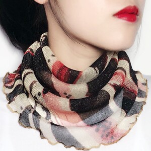 便携领圈头戴妈妈少女头套款式微博防晒骑车防寒丝巾女士脖圈学车