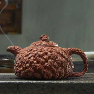 灵芝供春紫砂壶