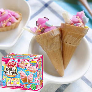 小伶玩具日本食玩 嘉娜宝冰淇淋雪糕diy食玩可食可食手工糖果
