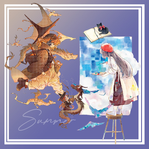 summer 胶带循环分装 田小宝 魔女小甜心/小魔仙/小女巫/蓝和物语