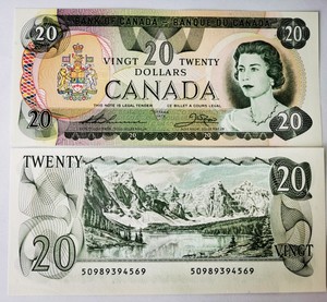 加拿大的纸币