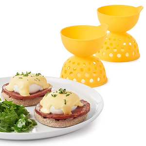 美国OXO煮蛋定型神器 水波蛋温泉半熟溏心鸡蛋 早餐工具 1只装