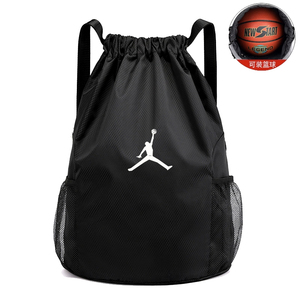 篮球包训练背包简易轻便束口袋抽绳收纳包运动抽带双肩足球篮球袋