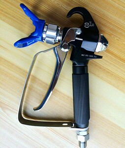 荣鹏款高压无气喷涂机(腻子/乳胶漆油漆涂料)无气喷枪818磨砂黑版