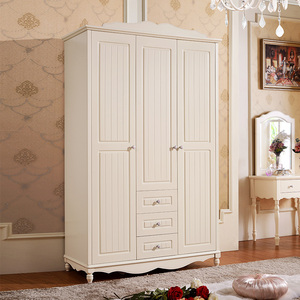 韩式田园风格衣柜小户型家用衣橱现代简约实木卧室衣柜储物柜