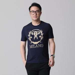 普斯莱利 pullman 欧美时尚休闲百搭英伦短袖个性欧洲站男装潮t恤