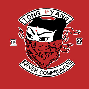 抖音网红汽车车贴 金属摇滚痛仰乐队哪吒贴纸 车门车贴 侧门 创意