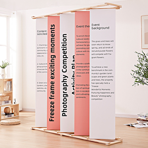 展架立式落地式超大型门型kt板展示架展会展厅活动广告宣传展示板