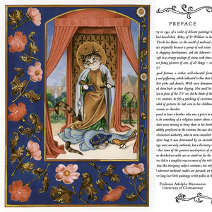 华丽欧洲宫廷风中世纪猫咪童话复古旧书页Junk Journal手帐素材