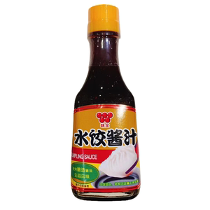 台湾餐桌调料味全水饺酱汁230g*瓶装（原味/辣味）调味蘸酱料美味