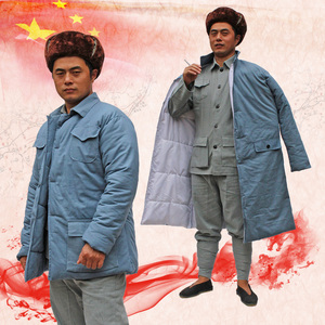 八路军棉袄棉裤红军大衣对禁大褂49式50式将校军大衣影视老式军装