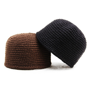 梵林僧帽针织帽加厚毛线帽保暖出家人和尚帽居士禅修帽男女