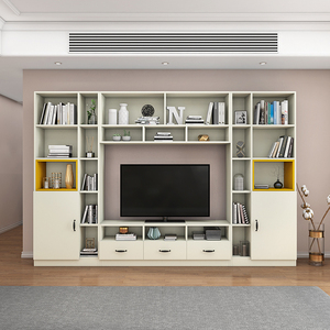 电视柜背景墙柜一体大客厅卧室影视柜电视机柜高款电视柜组合墙柜