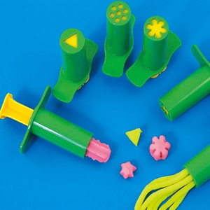 针筒挤压器益智玩具创意diy手工橡皮泥粘土图案造型幼儿园教具