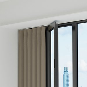 窗帘免打孔安装轨道