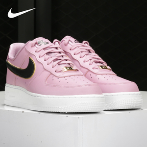 nike/耐克正品air force 1 af1白菱格蛇纹女子空军一号板鞋ao2132